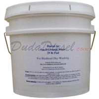 25 lb pail of dudalite DW-R10 ion exchange resin
