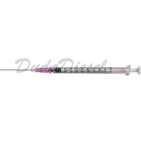 1 ml syringe with 18G x 1-1/2" blunt tip fill needle
