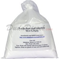 1 lb 99.9+% Powder Boric Acid