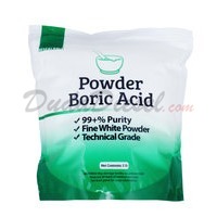 5 lb 99.9+% Powder Boric Acid (Front)