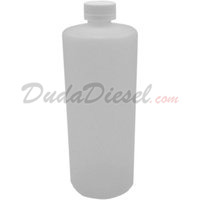 HDPE bottle with CRC cap