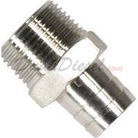 stainless steel 304 male hose barb for biodiesel processors