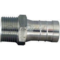 stainless steel male hose barb adapter