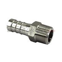 SS304 Male Hose Barb Adapter 3/4"  