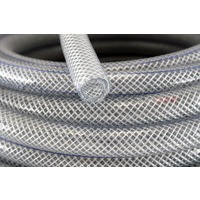 clear braided pvc tubing