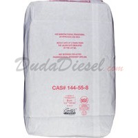 50 lb bags of sodium bicarbonate (back)