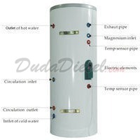 solar water heater storage tank with built-in heat exchanger