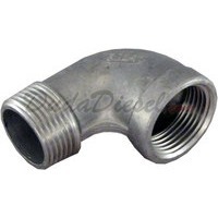 1.5" stainless steel street elbow male x female