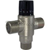 1" NPT Thermostatic mixing valve