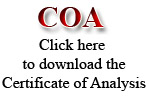 certificate of analysis of propylene glycol