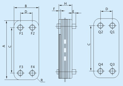 Heat Exchanger Dimensions