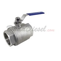 2PC Heavy Ball Valve WOG1000 Type I 4" NPT  