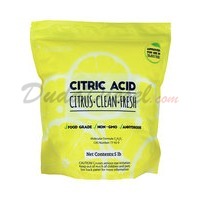 5 lb bag of Citric Acid food grade USP FCC High Quality (Front)