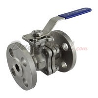 150 lb 2PC Flange Ball Valve 1/2" NPT