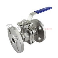 150 lb 2PC Flange Ball Valve 3/4" NPT