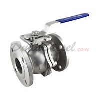  150 lb 2PC Flange Ball Valve 2-1/2" NPT 