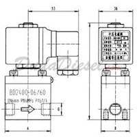 BD valve drawing