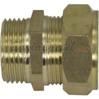 G-Thread 3/4" Brass Compression x 3/4" Male Fitting