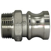 3/4" Cam Lock Plug x Male NPT Adapter