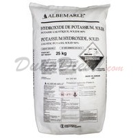 25 Kg Bag of Potassium Hydroxide, Imported (Front)