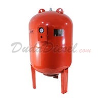 500 Liter Vertical Solar (Red) Expansion Tank with Legs