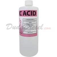 950 ml food grade glacial acetic acid (side)