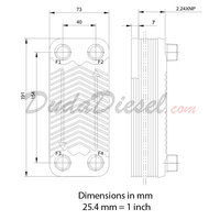 B3-12A Dimensions