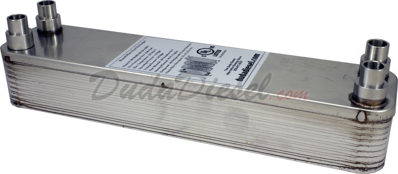 221kw Stainless Steel Plate Heat Exchanger with Insulation Shell B3-23a-50 For 