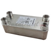 B3-32A 30 Plate Heat Exchanger 1" Female NPT