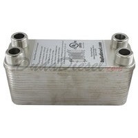 B4-12A (Nickel) 30 Plate Heat Exchanger 3/4" Male NPT