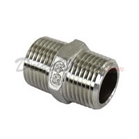 ISO 4144 Cast Hex Nipple 3/8" NPT