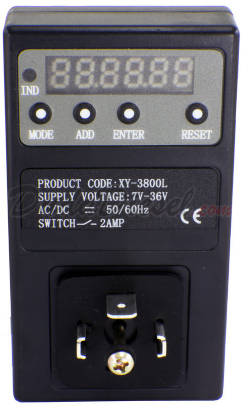 thumbnail image 2 of Duda Energy YS-720 Electronic Timer - 24-240V AC/DC For Solenoid Valves Stainless Steel 2 of 10
