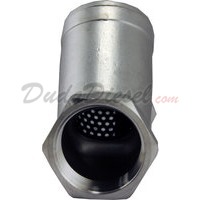 1/2" Inline Y type filter strainer stainless steel