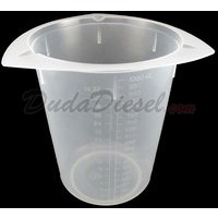 1000ml tri-pour chemical resistant polypropylene beaker