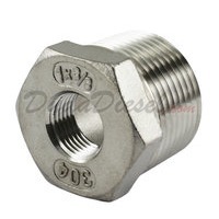 SS304 Bushing 1" Male x 3/8" Female