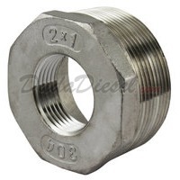 SS304 Bushing 2" Male x 1" Female