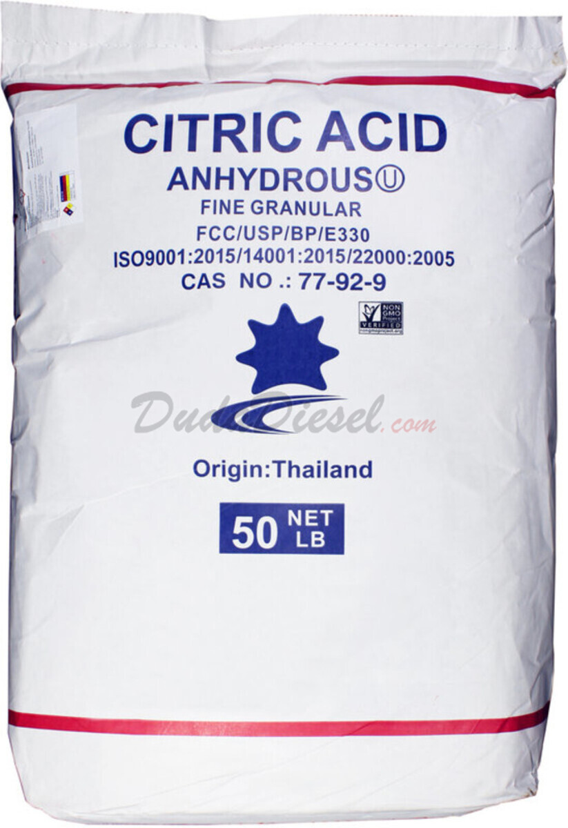 Citric Acid, 50 lb Bag [cabags]