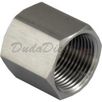 3/8" hex stainless steel pipe cap