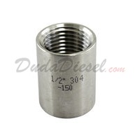 1/2" Coupling Stainless Steel Fitting 