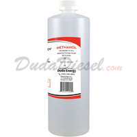 Product label for 950mL bottle of Methanol