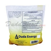 10 lb duda energy ground yellow Sulfur Powder (Back)