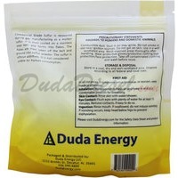 1 lb of commercial grade yellow sulfur powder (Back)