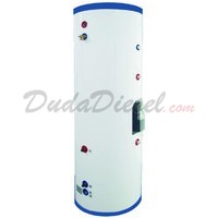 1000 Liter Stainless Steel Solar Water Heater Tank Single Copper Coil Built-in Heat Exchanger