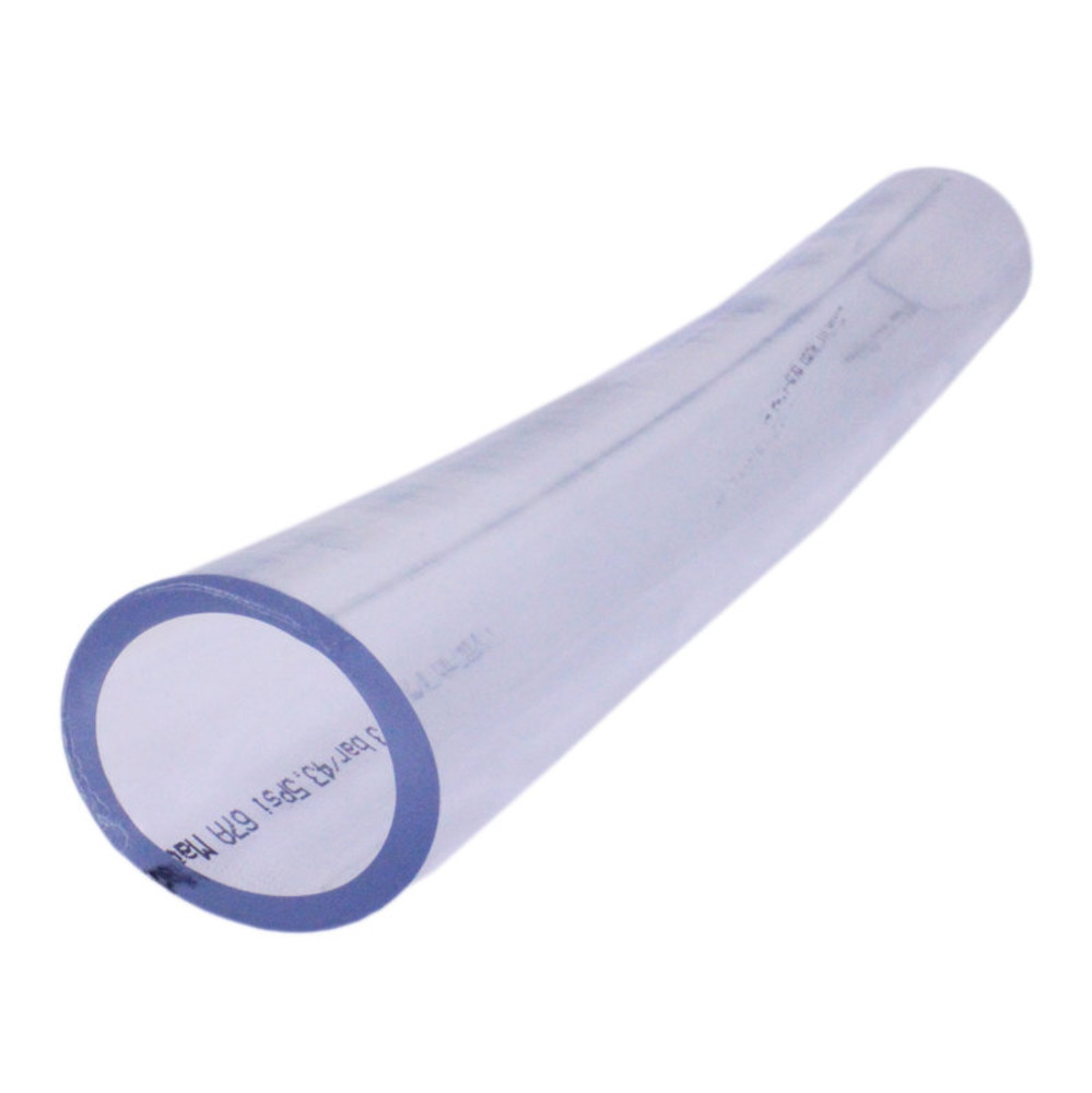 Duda Energy LPpvc050-025ft 25 x 1/2 Id Low Pressure Clear Flexible PVC Tubing Heavy Duty UV Chemical Resistant Vinyl Hose 